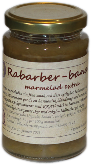 bild Rabarber-banan-marmelad